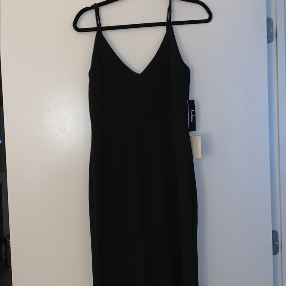 Lulus Black Full Length Gown
